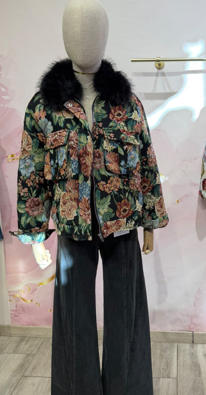 CHAQUETA CIRCANA ESTAMPADO EN TENDENCIA TOTAL