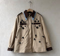 CHAQUETA PREMIUM MAYFAIR BEIGE BORDADA CON DETALLES DE JOYAS
