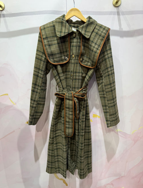 ABRIGO CLOTILDE VERDE OLIVA