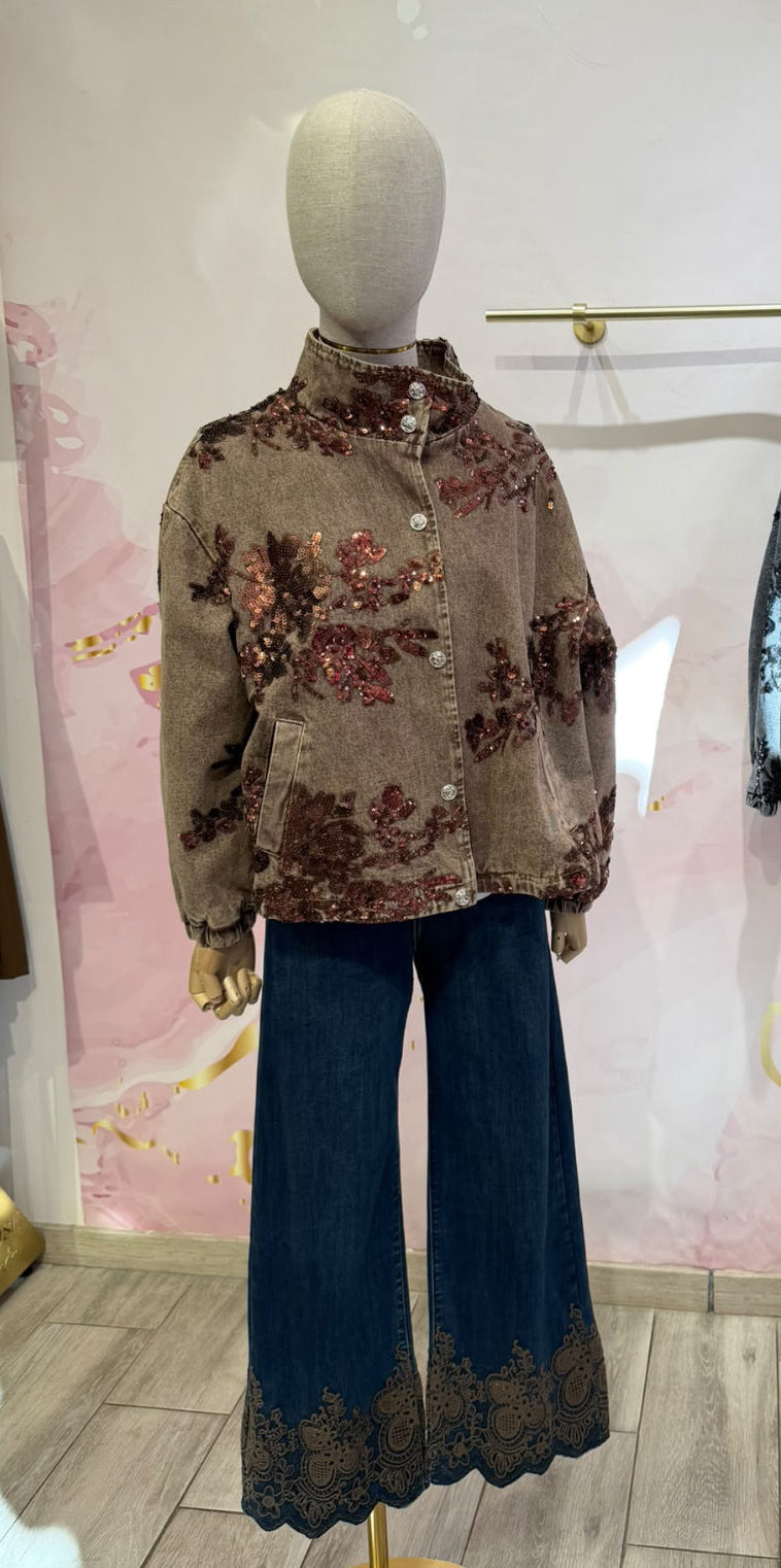 CHAQUETA INSOLA MARRÓN PREMIUM