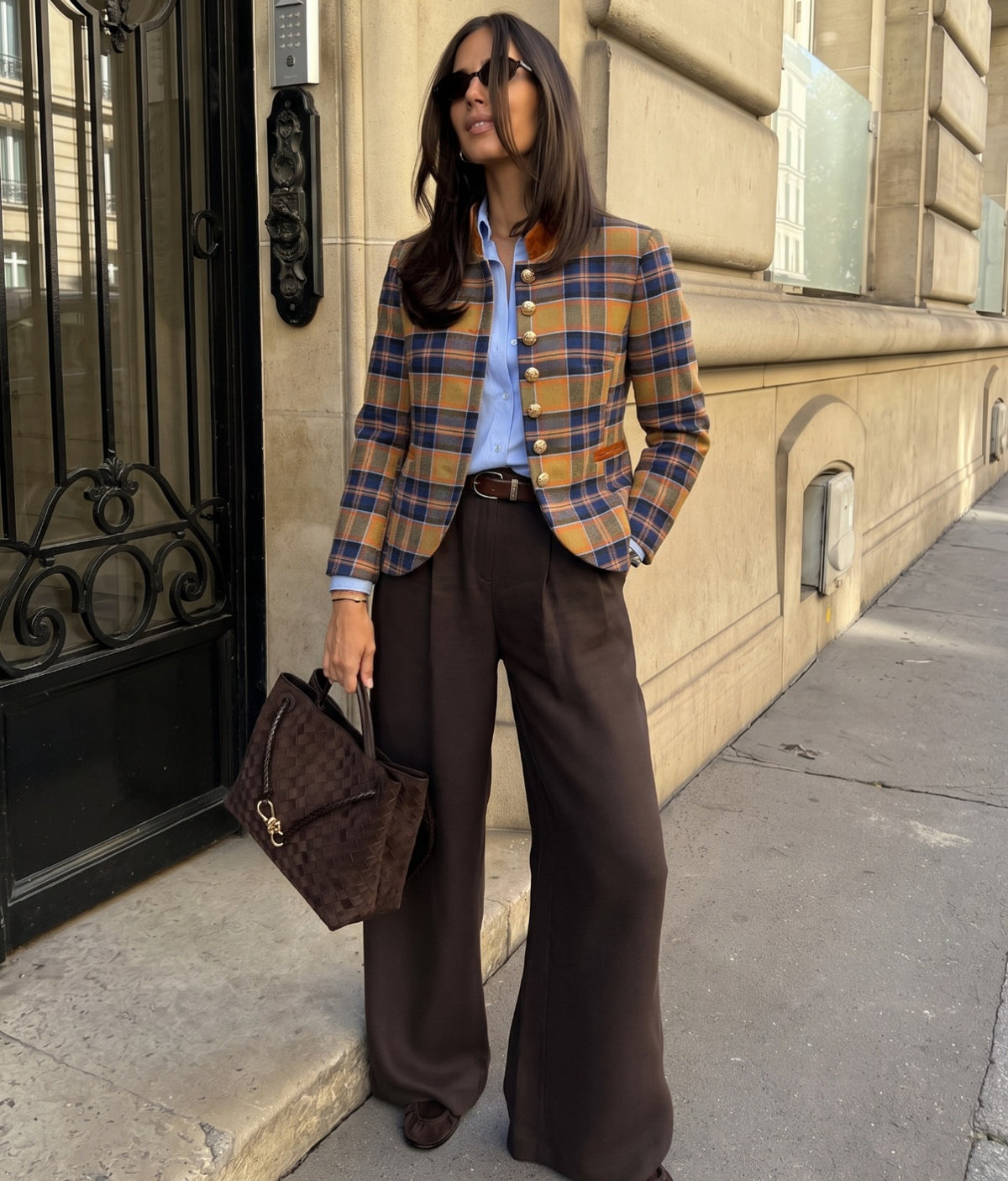 BLAZER MARIA DE CUADROS