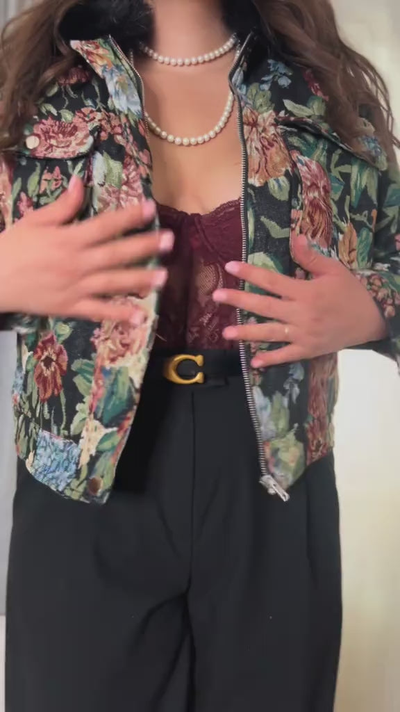 CHAQUETA CIRCANA ESTAMPADO EN TENDENCIA TOTAL